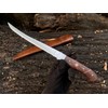 Black smith House Hand Crafted J2 Stainless Steel Fillet knife,