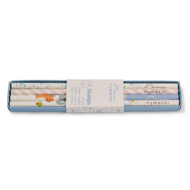NICI Mymochi 61811 Set of 4 Pencils in Gift Box - Beige - Practical Mymochi Pencil Set in Kawaii Design - Ideal for School Bag & Office, Great Gift Idea for Friendship
