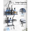 YASONIC Shower Caddy Over Shower Head Never Rust Aluminum Large