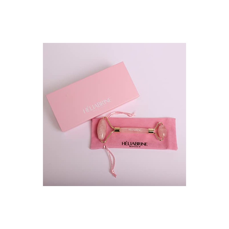 Area Bling Rose Quartz Facial Beauty Massage Roller