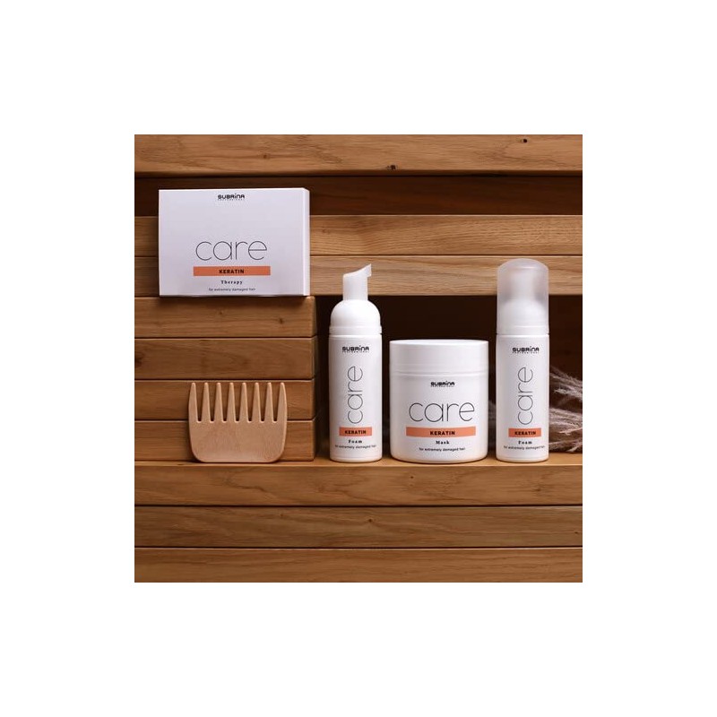 Subrina Professional Care Keratin Therapy for Extremely Damaged Hair, Keratin