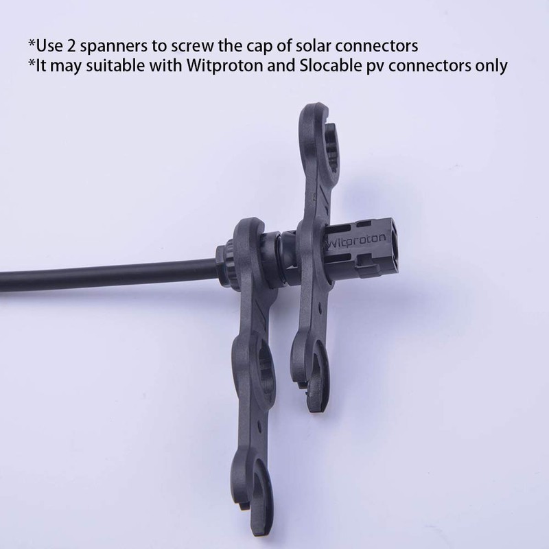 Slocable Solar Panel Connector Assembly Tool, Solar Wrenches/Spanner, Solar Disconnect