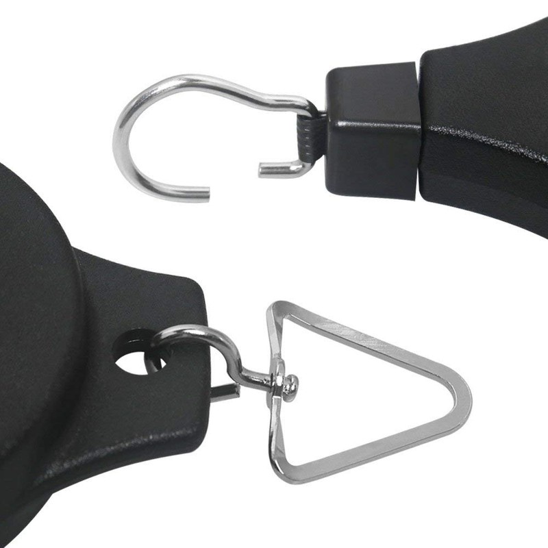 Lythor Pack Plant Hook Pulley, Retractable Plant Hanger Easy Reach