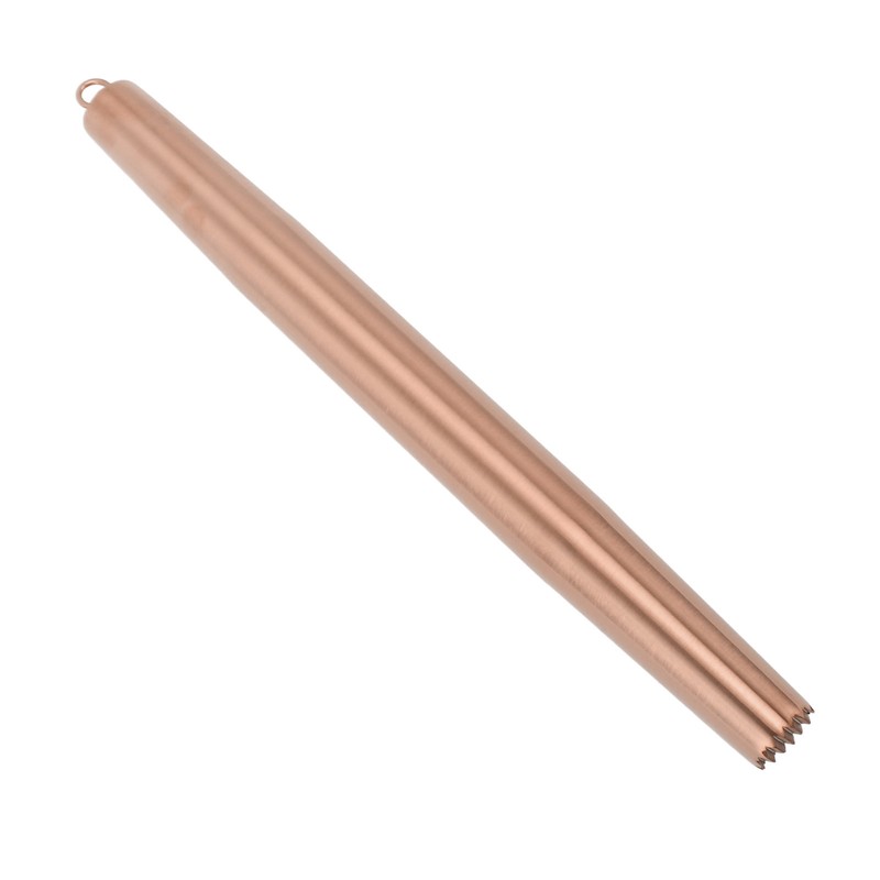 Rolling Pin 304 Stainless Steel Crushed Ice Dough Roller for