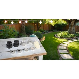 1Set E-Bike Electric for Bike Hub Motor Axle M12 Front Lock Nut/Lock Washer/Nut Cover with 12mm Shaft Bike Hubs Wheels Accessories