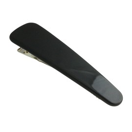 VINGTAINE H-785-BK Tortoise Shell Style Mini Hair Clip, Dakar Clip, Beak Clip, Hair Accessories, Black