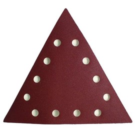 Feider ABT240 Set of 10 Orange Triangle Sanding Discs, Grit: 240