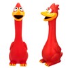 ADWYOBB Large Squeaky Dog Toys 2 Pack Screaming Chicken Dog
