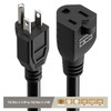 Power Extension Cord with on Off Switch 3-Prong 3 Outlet