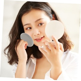 Beavorty 4pcs Soft Velour Makeup Powder Puff for Women Lightweight and Portable Face Beauty Tool for Setting and Blending Makeup for Home and Travel Use