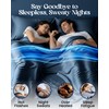 SLEEPHORIA 4 PC Cooling Sheets Queen Size Bed Set -