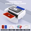 PRENOXA Rechargeable Automatic Card Shuffler Machine for 1-2 Decks, with