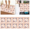 10Pcs set Imitation Ceramic Tile Wall Sticker Waterproof SelfAdhesive Wallpaper