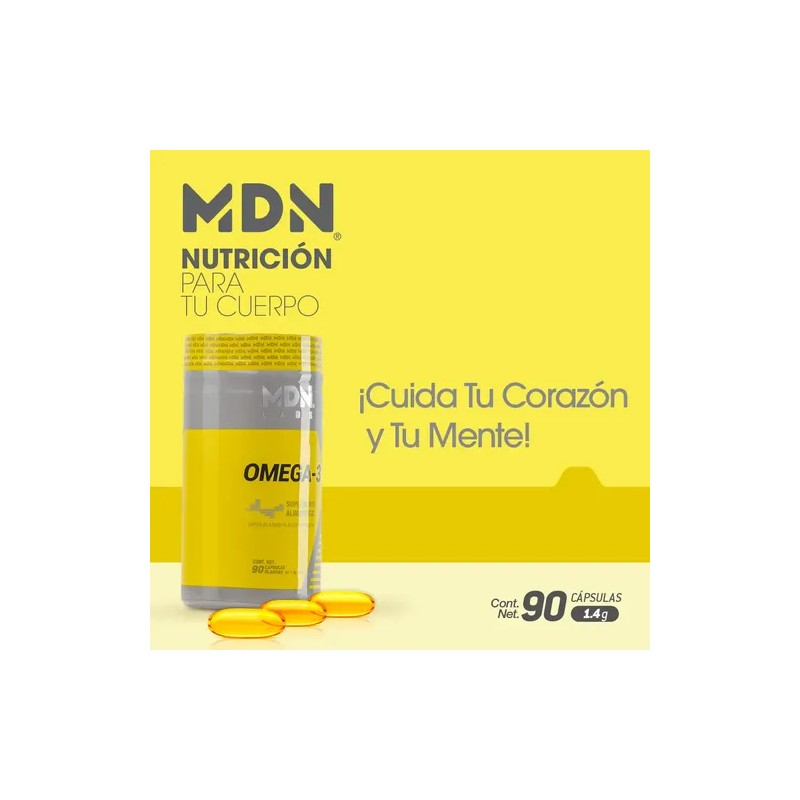 Omega-3 90 Premium Mdn Lbs Cápsulas Blandas 1000mg