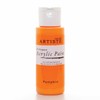 Artiste Acrylic Paint 59ml 2Oz Pumpkin, Quick-Drying Professional Art, Craft