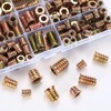Threaded Inserts for Wood, 155 Pcs Threaded Insert Nuts, M4