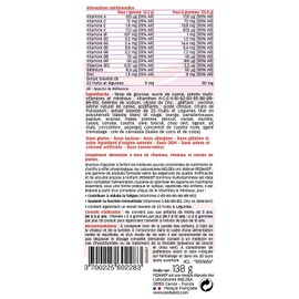 PEDIAKID - MULTIVITAMIN GUMS - Natürliche Formel mit köstlichem Kirscharoma - Trägt zur Verringerung von Müdigkeit bei - Unterstützt die natürlichen Abwehrkräfte des Körpers - 60 gums