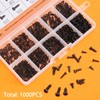 LYJEE Small Screws Assortment Kit, 1000pcs Miniature Phillips Replacement Screws