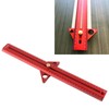 Woodworking T Track Ruler Multifunctional Aluminum Alloy Portable Wood Measuring