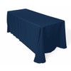 BROWARD LINENS Tablecloth Polyester Rectangular Seamless (One Piece) 90x108 Inch