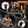Weight Lifting Wrist Strap, Double-Layer Leather Wrist Straps for Gym