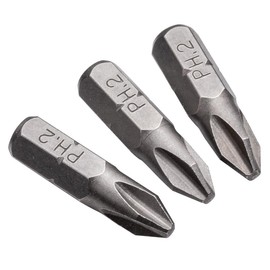 #2 Phillips Rockler Centerline 1'' Driver Bits, 3-Pack