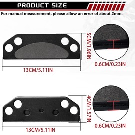 2203147 Parking Brake Pads for Polaris Ranger 500 700 800 900 2x4 4x4 6x6 Ranger Crew 700 800 900 Ranger XP 700 800 2005 2006 2007 2008 2009 2010 2011 2012 2013 2014