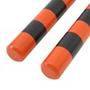 1 Pair Rhythm Sticks Wooden Case Iron Beads Sand Stick