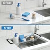 TreeLen Over The Kitchen Sink Caddy Sponge Holder Organizer Drying