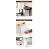 Miyatake Manufacturing Towel Hanger TEER Width 9.8 x Depth 2.8