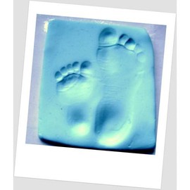 Craftmill Air Dry Clay for Baby, Child, Pet Handprint, Footprint, Imprint, Gift. Clay for Hand, Foot, Paw Print, Keepsake BLUE