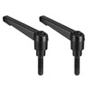 TA-VIGOR 2Pcs Adjustable Clamping Lever Handles, M6 x 16mm Locking
