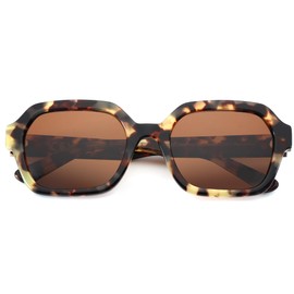 ZENOTTIC Polarized Sunglasses for Womens Square: Trendy Classic Sun Glasses for Womens - Designer Shades UV400 Protection