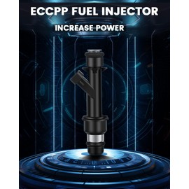 Inyectores de combustible ECCPP 6 piezas Kit de inyector de combustible de 2 agujeros 25323971 para Chevy Impala para Malibu Venture Monte Carlo para Buick Century Rendezvous para Oldsmobile Alero