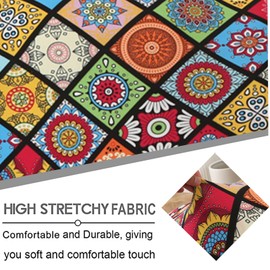 Eco-Ancheng Recliner Slipcovers 4-Pieces Lazyboy Recliner Covers Recliner Couch Covers Recliner Chair Cover Non Slip Reclining Slipcovers with Storage Pockets Furniture Protector for Living Room