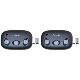 Linear Megacode MCT-3 3-Channel Visor Transmitter Lot of 2