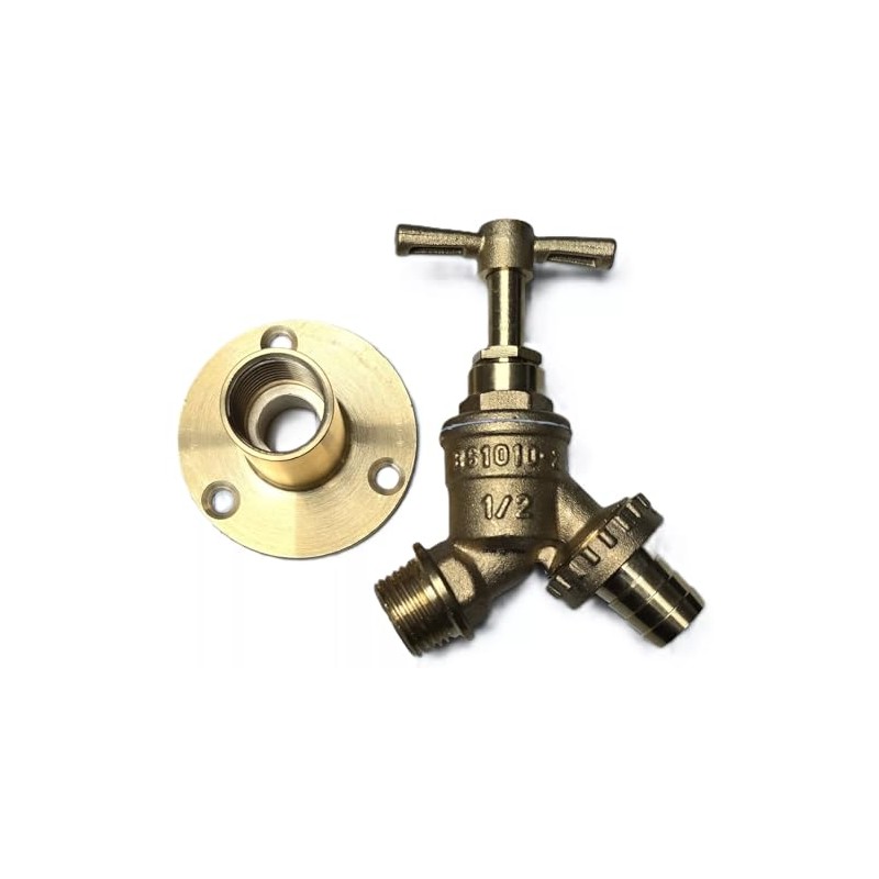 TC Outside Garden Hose Union Bib Tap Kit 1/2" with