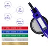TITBIT 5 Pack Compatible Embossing Label Tape for DYMO Embossing