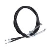 2pcs ATV Front Brake Cable High Strength Steel Rugged Structure