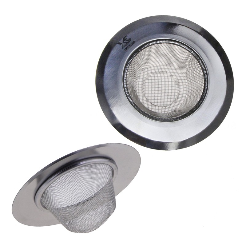 Mesh Sink Strainer Set of 2, MSY BIGSUNNY Stainless Steel