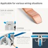 GKEEMARS 20Pcs 3 Way T-Shape Connectors for Wiring, Quick Wire