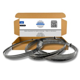 Birke® Uddeholm Mixing Pack 6/10/15 mm Width 1070-2500 mm Length for Soft and Hardwood (1785 mm 6/10/15 mm)
