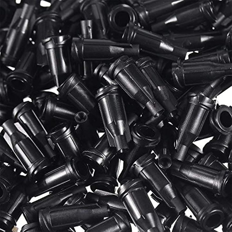 FSYXK Pack of 250 Syringe Lock Nozzles Plugs Point Dispensing