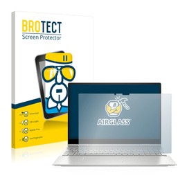 BROTECT Protective Glass for HP Envy x360 2-in-1 15-ew Protective Film Tempered Glass [Extremely Scratch-Resistant 9H, Anti-Fingerprint, Ultra Transparent]