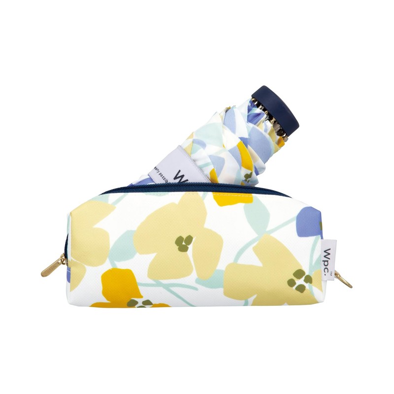 Wpc. 1946-304-002 Ivy Mini Blue Rain Umbrella, 20.9 inches (53