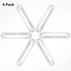 M METERXITY 6-Pack Adjustable Flat Mending Plate Support with Single