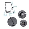 Tablet Stand, Portable Foldable Tablets Multi-Angle Non-Slip Adjustable Metal Holder