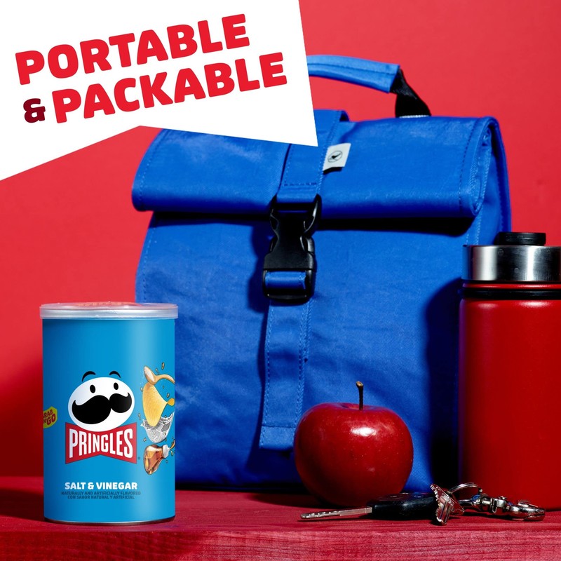 Pringles Potato Crisps Chips, Lunch Snacks, On-The-Go Snacks, Grab n'