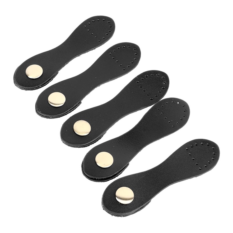 5 Set Leather Snap Buckles Soft Wearable DIY Sewing Leather