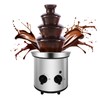 ZEVELOO Chocolate Fountain Machine Electric Chocolate Fondue Fountain Machine Stainless